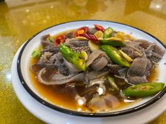 大蒜炒羊肚-呼吸森林·生态农庄农家乐私房菜