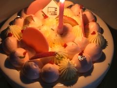 粉丘蜜桃红茶白巧蛋糕-福气鲜活面包·生日蛋糕