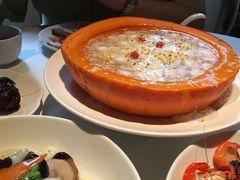 南瓜酒酿小圆子-玫瑰厅上海菜(兴国路店)