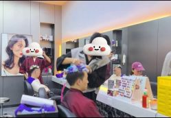 -米可造型烫发染发