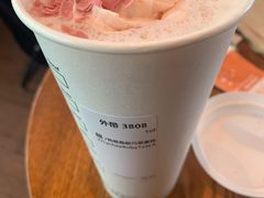 双杯热荔荔粉巧茶拿铁-星巴克(北京惠新东街店)