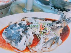 清蒸四海胖头鱼-雅和生态渔庄·宜城锅巴饭(龙灵山公园店)
