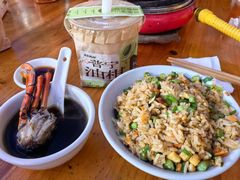 -老财炒饭·熟地蟹·冬瓜蟹