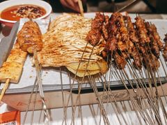 -宝记烧烤·碳锅羊肉·羊蝎子火锅·夜食社(文体路创始店)