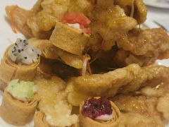 锅包肉配咯吱卷-全聚德(哈尔滨店)