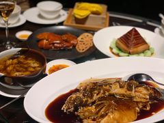 古越陈酿煮花螺-杭州西子湖四季酒店·金沙厅