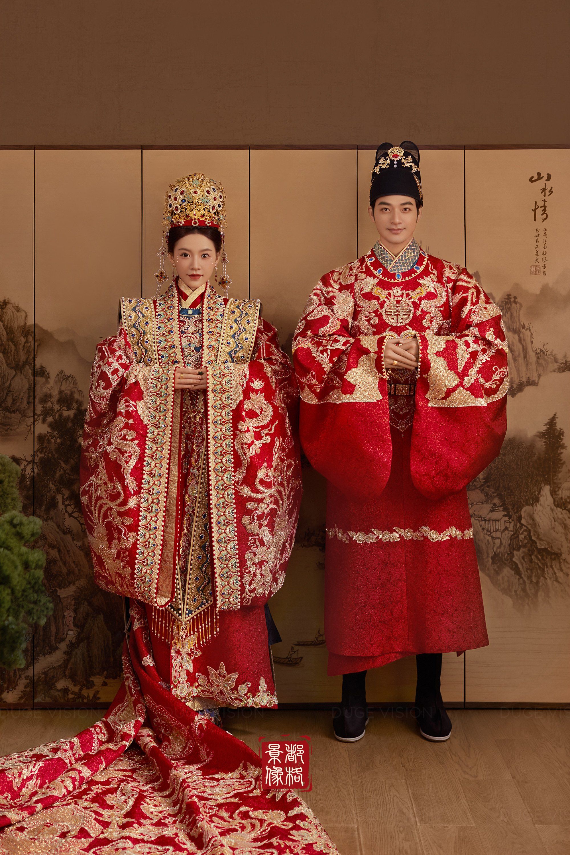 明制汉明制汉服婚纱照✨永不过时的东方仪式感❗