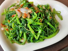 马拉盏炒通菜-大头虾越式风味餐厅(光明广场店)