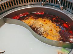 鸳鸯锅底-蜀留香火锅·始于1999·原四川老火锅(白堤路店)