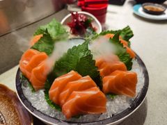 厚切深海三文鱼刺身-万岁寿司(万国店)