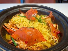 特色香辣蟹面-不仔客海鲜·烧烤·270度海景餐厅(大东海店)