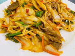 羊肉炒面-西北羊肉粉汤馆