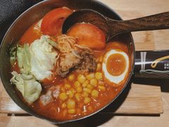 肥牛炼番茄线食-火山屋台(新街口店)