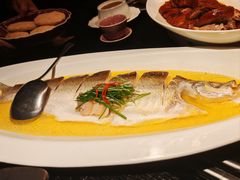 葱油蒸江南大湖大白鱼-淮扬府·游园京梦(北京SKP店)