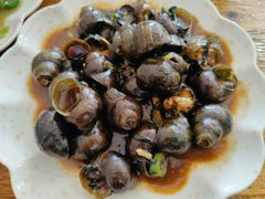 紫苏酸笋炒田螺-南记食粥坊·宵夜大排档(莲花总店)