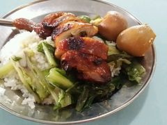 蜜汁鸡腿卤蛋饭-荷园(华农大店)
