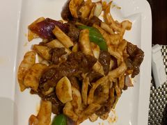 欢喜椰子黄牛肉-蜈支洲岛珊瑚酒店临海阁中餐厅