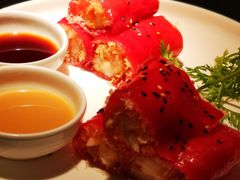 红米脆皮鲜虾肠-蝴蝶里·粤菜·点心(龙湖天街&滨江店)