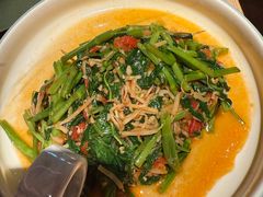 酸笋炒空心菜-浩海火燒雲傣家菜(芮欧百货店)