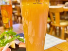 鲜酿小麦啤酒·桃子味-Paulaner·德国帕拉娜自酿啤酒餐厅(海上世界店)