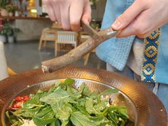 木姜子野佐料油浸吊龙-山茶云南菜(永安里店)
