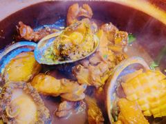 沙姜鲍鱼啫果园鸡-啫神·广州地标美食(北京路店)