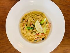 青咖喱鸡肉意面-UPPER KITCHEN(延安路店)
