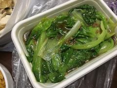 白灼生菜-佳基盐焗鸡