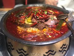 -探鱼·鲜青椒爽麻烤鱼(北京路天河城店)