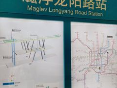 -龙阳路磁悬浮列车总站-停车场