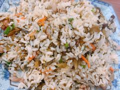 糟菜肉丝炒饭-福州人铭小吃