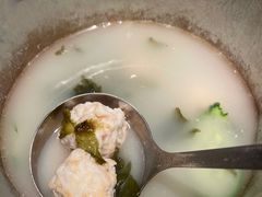 紫菜杏鲍鱼菇丸子汤-农耕记·湖南土菜(halo广场店)