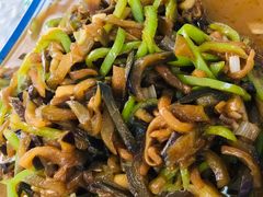 尖椒炒茄丝-燕北云山·农家菜·灶台鱼(密云溪翁庄店)