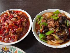 -歹歹的加个面过油肉拌面
