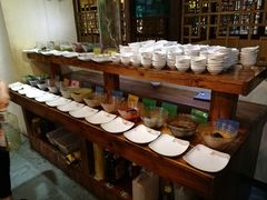自助调料区-印象三宝潮汕鲜牛肉火锅烤肉(个体大世界店)