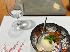 酒渍冰淇淋黑柿-鮨鳳