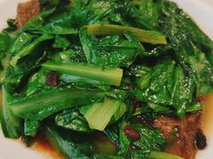 豆豉鲮鱼油麦菜-乾隆美食·本帮菜(黄河路店)
