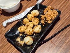 爆赞鹌鹑蛋-老红桥炸灌肠牛肚锅烧烤(定福庄店)