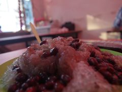 红豆炼乳刨冰-王中王刨冰