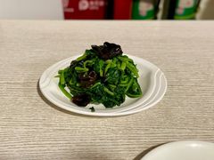 芥末菠菜-老北京馅饼粥(西单店)