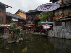 -西江千户苗寨-百年吊脚楼