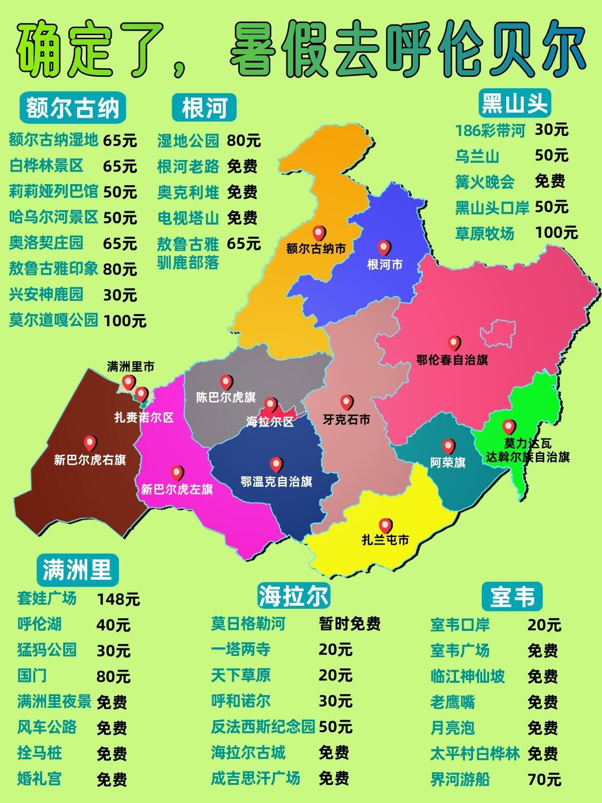 呼伦贝尔6日游攻略✔纯玩小团❗避坑指南💯