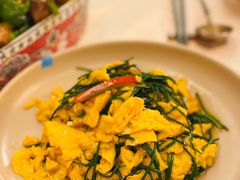 沙葱炒土鸡蛋-龟兹KUCINA·新疆菜(前滩L+PLAZA店)