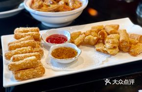 Sweet Osmanthus Mandarin Fish Rolls with Rice Cake