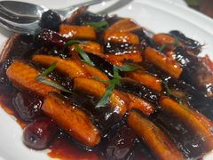 黑蒜烧鳗鱼-阿明小菜·海鲜·上海菜(梅陇店)