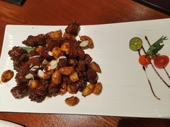 黑蒜子牛肉粒-陆壹捌餐厅(五大道店)