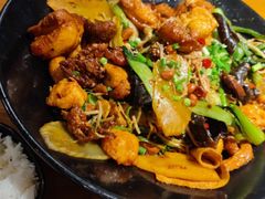 香辣鱿鱼麻辣香锅-天府国麻辣香锅(李沧万达店)