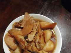 笋干菜烧茭白-咸亨酒店