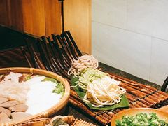 三色手工鸡蛋面-盡膳口福跷脚牛肉火锅(合生汇购物中心店)