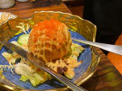 蟹籽熔岩土豆沙律-鸟鹏烧鸟居酒屋(熙龙湾店)